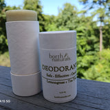Natural deodorant - aluminium free. emongrass + Tea Tree.