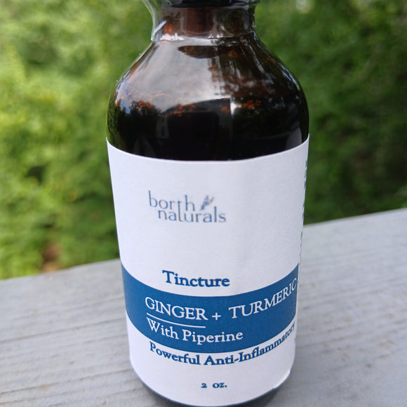 TINCTURE - Ginger + Turmeric