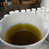 Coconut oil infused with calendula and dandelion