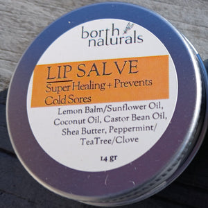 Lip Salve - Healing and Nourishing 4 varieties
