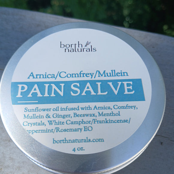 PAIN SALVE - Arnica/Confrey/Mullein/Frankincense
