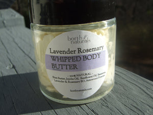 Body Butter (Whipped Shea) -  ROSEMARY+ LAVENDER