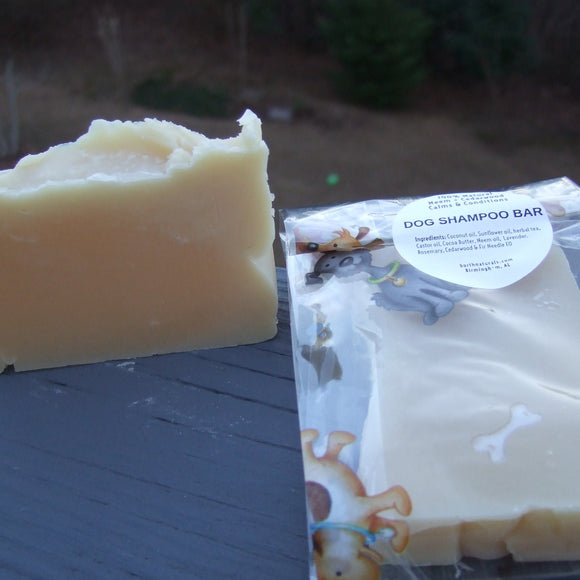 Dog Shampoo Bar - Neem/Cocoa Butter