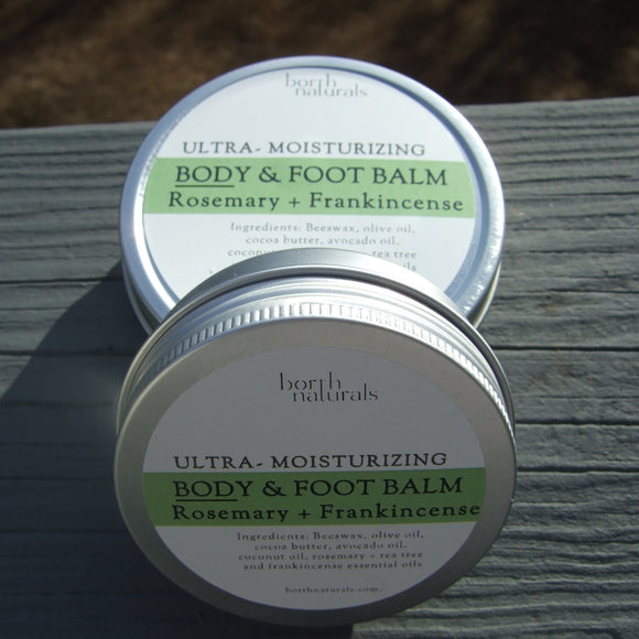 Moisturizing Balm - Rosemary + Tea Tree + Frankincense