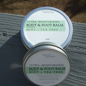 Moisturizing Balm - Peppermint +Tea Tree