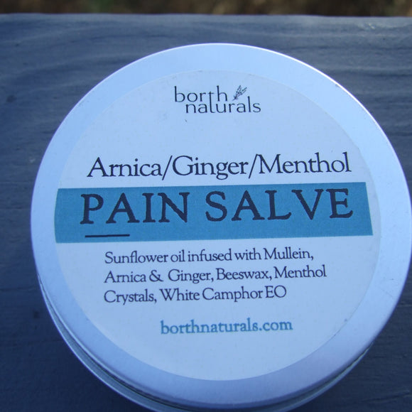 PAIN SALVE - Arnica/Ginger/Menthol
